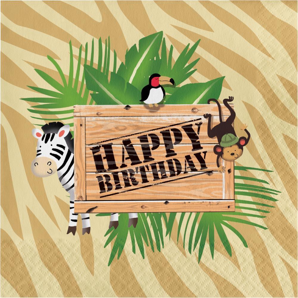 Safari Adventure Birthday Themed Party Tableware