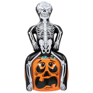 Halloween Inflatable Skeleton Party Pooper Cooler - Bulk 6 Pack