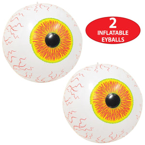 Bulk Inflatable Eyeball (Case of 12) by Beistle