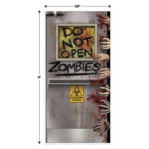 Zombies Lab Door Cover