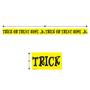 Halloween Party Supplies - Trick Or Treat Zone' Party Tape