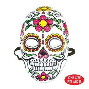 Day Of The Dead Mask, party supplies, decorations, The Beistle Company, Day of the Dead, Bulk, Holiday Party Supplies, Day of the Dead Decorations