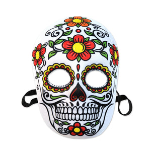 Day Of The Dead Mask - Bulk 12 Pack