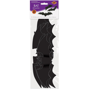 Bulk Bat Silhouettes (Case of 240) by Beistle