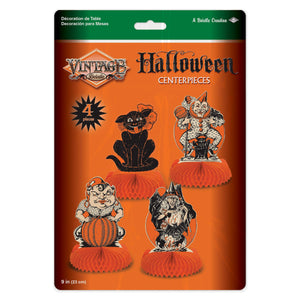 Bulk Vintage Halloween Centerpieces (Case of 48) by Beistle