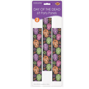 Bulk Day Of The Dead Party Panels (Case of 36) by Beistle