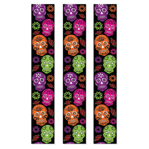 Day Of The Dead Party Panels - Bulk 36 Pack