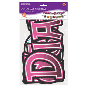 Bulk Dia De Los Muertos Streamer Set (Case of 12) by Beistle