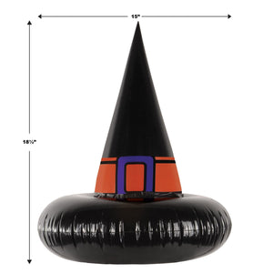 Bulk Inflatable Witch Hat Ring Toss (Case of 12) by Beistle