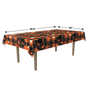 Bulk Vintage Halloween Fabric Tablecover (Case of 12) by Beistle