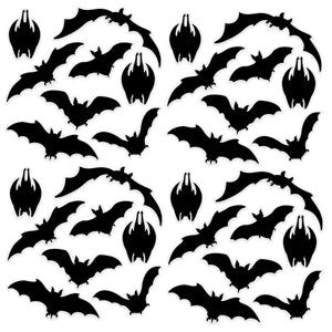 Beistle Bat Silhouette Clings