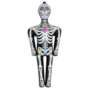 Day Of The Dead Inflatable Skeleton - Bulk 12 Pack