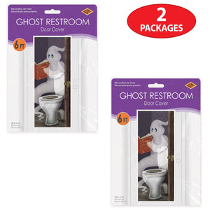 Beistle Ghost Restroom Door Cover