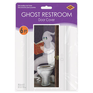 Beistle Ghost Restroom Door Cover