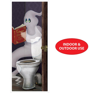 Beistle Ghost Restroom Door Cover