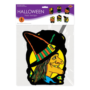 Beistle Plastic Halloween Yard Signs