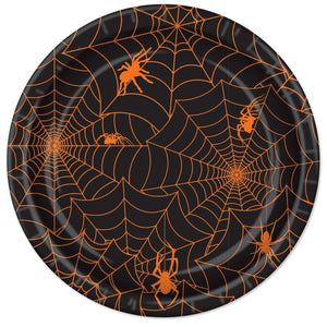 Spider Web Plates - Bulk 96 Pack