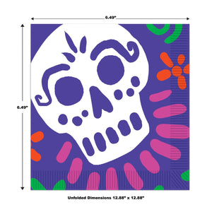 Day Of The Dead Luncheon Napkins