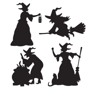 Witch Silhouettes - Bulk/48 Silhouettes