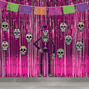 Beistle Jointed Day Of The Dead Male Skeleton