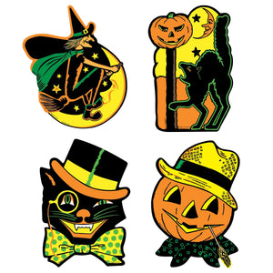 Halloween Party Supplies - Packaged Halloween Cutouts