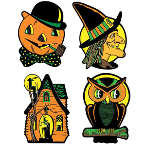 Halloween Party Supplies - Packaged Halloween Cutouts