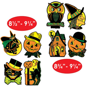 Halloween Party Supplies - Packaged Halloween Cutouts