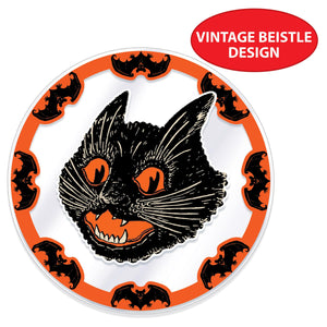 Beistle Plastic Vintage Halloween Round Placemats