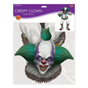 Bulk Jointed Creepy Clown (12 Pkgs Per Case) by Beistle