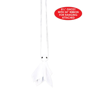 Bulk Fabric Hanging Ghosts (12 Pkgs Per Case) by Beistle