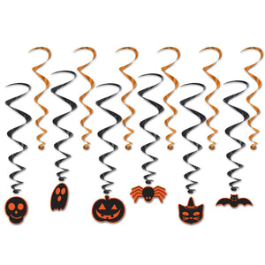 Halloween Whirls - Bulk 72 Pack