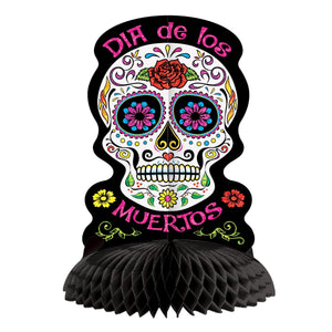 Day Of The Dead Centerpiece - Bulk 12 Pack