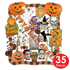 Bulk Halloween Party Decorating Kit (1/Case) by Beistle