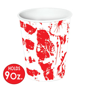 Bloody Handprints Cups