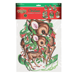 Bulk Vintage Christmas Reindeer Cutouts (Case of 72) by Beistle