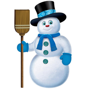 Christmas Jointed Snowman - Bulk 12 Pack