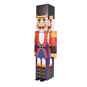 Christmas 3-D Nutcracker Prop - Bulk 4 Pack