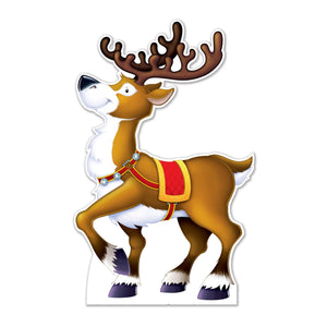 Reindeer Stand-Up Decoration - Bulk 4 Pack