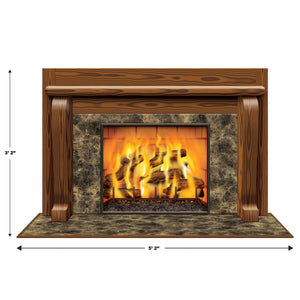 Bulk Fireplace Insta View Christmas Prop Decoration (Case of 6) by Beistle