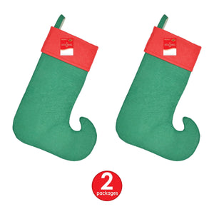 Bulk Felt Elf Stocking (12 Per Case) by Beistle