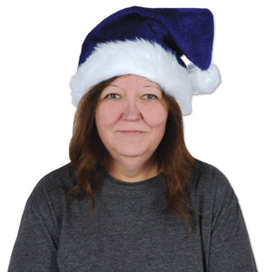 Bulk Blue Santa Hat (Case of 12) by Beistle