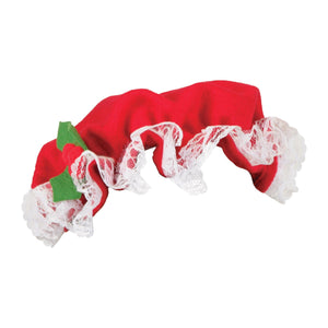 Christmas Mrs Claus Hat - Bulk 12 Pack