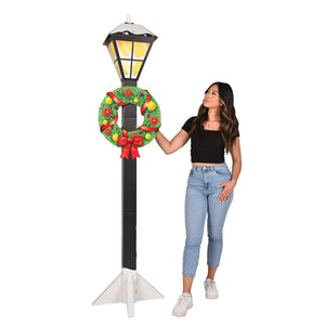 Beistle 3-D Christmas Lamppost Prop