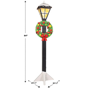 Beistle 3-D Christmas Lamppost Prop