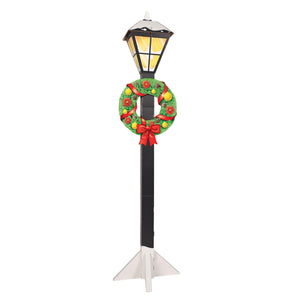 3-D Christmas Lamppost Prop - Bulk 4 Pack