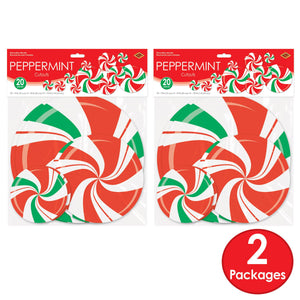 Bulk Peppermint Cutouts (Case of 240) by Beistle