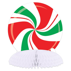 Christmas Peppermint Centerpiece - Bulk 12 Pack