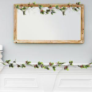 Bulk Christmas Holly & Berry Garland (Case of 12) by Beistle