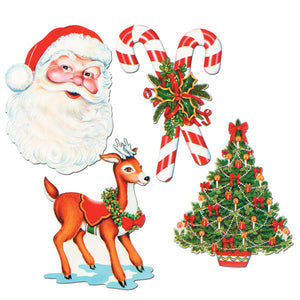 Packaged Christmas Cutouts - Bulk 48 Pack