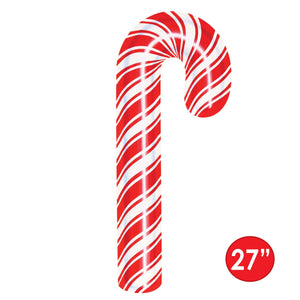 Christmas Candy Cane Cutout Decoration